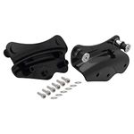 HOGWORKZ® 4-Point Docking Hardware Kit - Compatible with 2009-2013 Harley Davidson Street Glide Road King Electra Glide Road Glide - Black