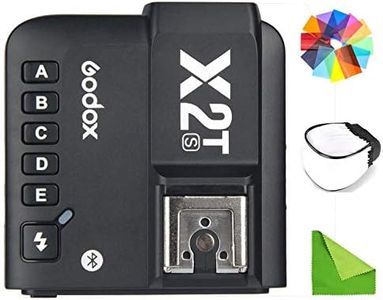 Godox X2T-S TTL Wireless Flash Trigger for Sony, Bluetooth Connection Supports iOS Android App Contoller, 1/8000s HSS, TCM Function, 5 Separate Group Buttons X1T Upgrade Version