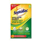 DrainOut Drainout C-Sb06N Septobac Septic Tank Treatment, Environmentally Friendly Formula, 8 Count