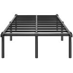 HAAGEEP 20 Inch Tall Platform Bed Frame Full Size Metal Bedframe No Box Spring Needed Heavy Duty Mattress Frames High