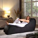 KORZEY Yoga Chaise Lounge Indoor, E