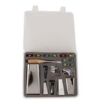 Bias Tape Tool Kit, 6 Sizes Bias Tape Maker 6mm 9mm 12mm 18mm 25mm 50mm Sewing Supplies with Plastic Box Sewing Supplies