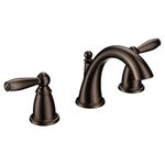 MOEN T6620ORB Brantford Two-Handle 8 in. Widespread Bathroom Faucet Trim Kit, Valve Required, Oil-Rubbed Bronze