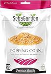 Seba Garden Popping Corn Kernels 2 kg, GMO FREE, Ziplock Bag Strong resealable Popcorn from Argentina