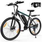 VARUN 26" Electric Bike with 48V Removable Battery, 250W Motor, E-Bike with 21 Speed Gear, 4 Riding Modes, Range Up to 70KM, Electric Mountain Bike for Adult