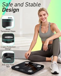 INSMART Bluetooth Body Fat Scale – Digital Smart Weight Analyzer