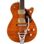 Gretsch G6130T Professional Collection Sidewinder Bourbon Stain EB Limited Edition Electric Guitar with Deluxe Hardshell Case