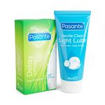 Pasante Delay Condoms 12 Pack and 75ml Light Lubricant