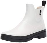 TRETORN Women's Lina3 Rain Boot, Vintage White/Black, 9