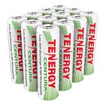 Tenergy Centura AAA NIMH Rechargeable Battery 800mAh Low Self Discharge Triple A Battery Pre-charged AAA Size Batteries Pack for Solar Lights/Remote Control/Toys/Flashlight/Mice (12 PCS)