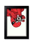 Blue Nexus Spider Man Posters Wall Poster with Wall Frame Wall Stickers Room Art Poster Painting Collection|(Get 25% Off on Buying More Than 1 Any Products:Check Offer Section)_BNWPC54