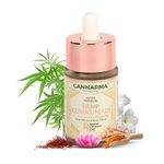 Cannarma Hemp Kumkumadi Tailam Natural Face Oil For Dull skin, Dark spots & Pigmentation, Glowing, Brightening Skin Care Solution | Hemp Kumkumadi Tailam (All Skin Type,30 ml)