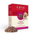 COYA Freeze-Dried Raw Dog Food, Pork (750g) Hypoallergenic & Grain Free, Made With 80% Meat & 20% Fruit & Vegetables | Complete Raw Dog Food In A Easy Freeze-Dried Solution, Raw Without The Chore