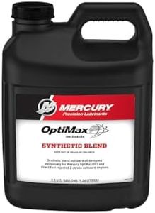 Mercury 2-Stroke Performance DFI Synthetic Blend Marine Engine Oil, 2.5 Gallons