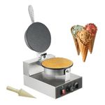 Gurubhai Equipments Commercial Non Stick Waffle Cone Maker Machine For Making Ice Cream Cone