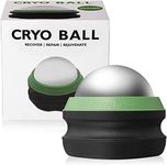 Cold Massage Roller Ball by Professional Rehab - Cold Therapy Relief That Helps with Muscles Recovery and Inflammation - Great Tool for Back/Neck Pain - Shin Splints - Sports Rehab - Stress Relief