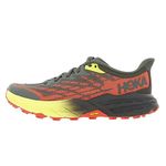 HOKA ONE ONE Men's Speedgoat 5 Running Shoes, Thyme/Fiesta, 9.5 UK