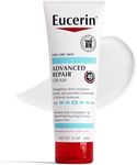 Eucerin Advanced Repair Body Cream for Very Dry Skin, Fragrance Free Daily Body Moisturizer, 8 Oz Tube