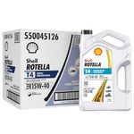 Shell Rotella T Rotella 550045126-3PK T4 Triple Protection Motor Oil (15W-40 CJ4), 3 Pack, 1 Gallon