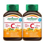 Jamieson Vitamin C and Zinc 500mg 400 Tablets