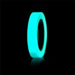 Waterproof Luminous Tapes, Glow in The Dark Self-Adhesive Tape, Stage Decorative Sticker Supplies, Light Blue 0.47inch x 9.8ft (1.2cm x 3m)