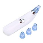 SONORO KATE 4-in-1 Blackhead Remover Vacuum – Electric Pore Cleaner with Adjustable Suction Levels & Interchangeable Heads, Deep Facial Cleansing Device for Men & Women (Blue)