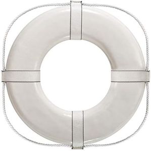 Jim-Buoy GW-24 U.S.C.G. Approved G-Series Life Ring - 24", White