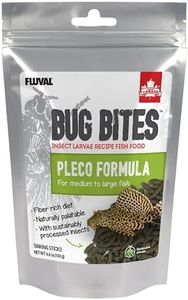 Fluval Bug Bites Aliment Complet pour Poissons mangeurs au Sol, M-L, 1 Paquet (1 x 130 g)