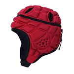 Kids Rugby Headguards Soft Padded Breathable Adjustable Head Protector for Teens Child Football Soccer Multi-Sports Anti-Collision Head Gear