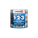 Zinsser Bulls Eye 1-2-3 Primer-Sealer & Stain Killer 2.5 litre Ready Mixed Colour - Grey