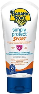 Banana Boat Simply Protect Sport Sunscreen Lotion, SPF 50+