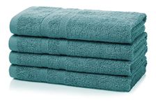 Premium Hand Towels, 100% Cotton, Ultra Soft and Highly Absorbent 500 GSM Extra Large Hand Towels, Hotel & Spa Quality Hand Towels Kingfisher Pack 2