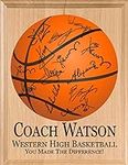 Coach Gift Plaque SIGNABLE PERSONAL