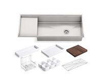 Kohler K-3761-NA Stages 45-Inch Stainless Steel Kitchen Sink
