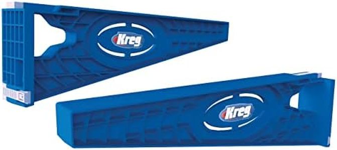 Kreg 906556 - Guía de taladro para cantos de cajoneras, color azul