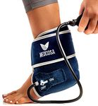 Medcosa Ankle Compression Ice Pack | Pump it Up with Our Foot Wrap for Plantar Fasciitis | Compress Yourself for Effective Pain Relief