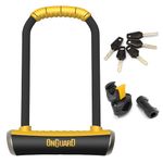 OnGuard 8000 Brute LS U-Lock, 4.37 X 10.24-Inch