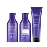 REDKEN Blondage Color Depositing Purple Shampoo For Blonde Hair | Hair Toner | For Blonde & Color Treated Hair | Neutralizes Brassy Tones In Blonde Hair | With Citric Acid