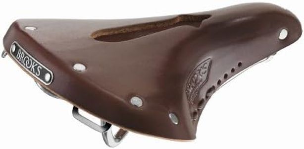 Brooks B17 (Honey - Men's) / B17 S (Black - Women's) Imperial Bike Saddle, Unisex_Adult, 80461003, Antique Brown
