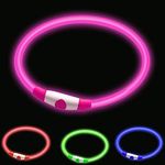 LED Dog Collar,Glow Light Collar fo