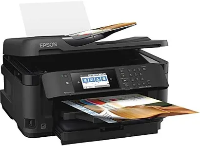 WorkForce WF-7710 Wireless Wide-format Color Inkjet Printer with Copy, Scan, Fax, Wi-Fi Direct and Ethernet, Amazon Dash Replenishment Ready