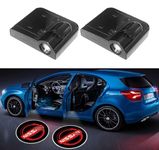 2pcs Car Door Lights Logo, Car Door Projector Light with Logo Welcome Lights Lamp Logos Kit for All Models-Wireless