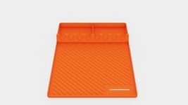 Kitchen perfection Silicone Griddle Tools Mat - Orange