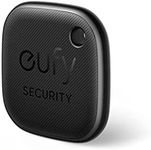 eufy Security by Anker SmartTrack Link (Black, 1-Pack), Android not Supported, Works with Apple Find My (iOS only), Key Finder, Bluetooth Tracker for Earbuds and Luggage, Phone Finder, Water Resistant