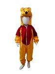 BookMyCostume Winnie Bear Cartoon Kids Fancy Dress Costume 5-6 years