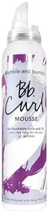 Bumble and bumble Curl Hair Mousse | Anti Frizz | For Touchable Curls with Lift | Curly, Wavy | With Jojaba Oil, Avocado Oil + Coconut Oil | Standard Size, 5 fl. oz.