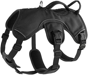 Snootiful Hound Sighthound Harness for Greyhounds, Whippets and Lurchers - 3 Point Escape Proof Dog Harness - Padded, No Escape, Non Slip (Black, XS)