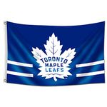 ENMOON Toronto Team Maple Leafs Flag Banner (3x5ft, Vivid Color, 150D Poly) HD Printing Quality Brass Grommets for Man Cave Shop