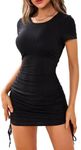 GORGLITTER Women's Drawstring Side 