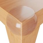 GLUIT Corner Protector Baby – Table Edge Protectors and Safety Covers for Kids, Clear Child Proof Corner Guards for Furniture, Cabinets, Coffee Tables, and Sharp Corners